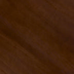 Table à manger ronde en bois à lattes, marron / blanc cérusé, 4 places
