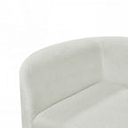 Canapé d'angle incurvé moderne avec revêtement de haute qualité et assise spacieuse