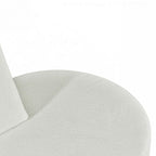 Canapé d'angle incurvé moderne avec revêtement de haute qualité et assise spacieuse