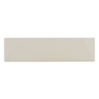 Console incurvée 60", noir / beige — style minimaliste 2 pieds
