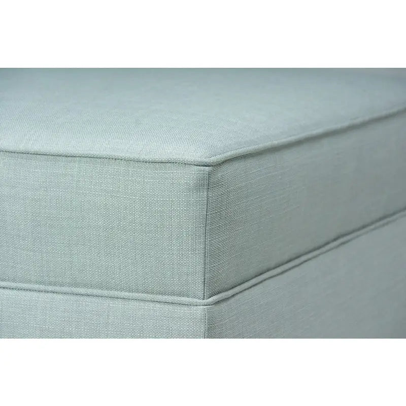 Pouff ottoman carré de rangement, Beige / Bleu / Gris / Gris foncé, 1 à 2 places