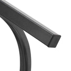 Table d'appoint ronde – Or / Noir / Argent galvanisé | Dessus en pierre frittée | Style moderne | Utilisation par 1 personne