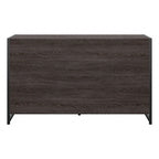 Commode 6 tiroirs — Gris anthracite / Noyer moderne / Gris platine | Style industriel moderne
