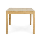 Table à manger en chêne brun naturel, 6 places, 72"L