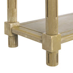 Tables d'appoint étroites en chêne massif, lot de 2