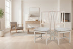 Solid Wood Mission Dining Side Chairs, Set of 2