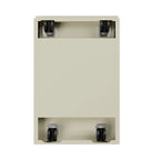 Caisson de classement mobile 2 tiroirs en acier avec serrure – Beige / Noir / Gris / Blanc / Naturel / Bleu / Marron