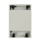 Caisson de classement mobile 2 tiroirs en acier avec serrure – Beige / Noir / Gris / Blanc / Naturel / Bleu / Marron