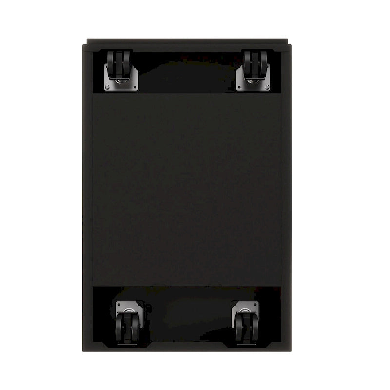 Caisson de classement mobile 2 tiroirs en acier avec serrure – Beige / Noir / Gris / Blanc / Naturel / Bleu / Marron