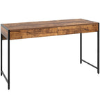 Secrétaire 2 tiroirs — Antique / Marron / Noir — Simple