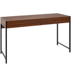 Secrétaire 2 tiroirs — Antique / Marron / Noir — Simple