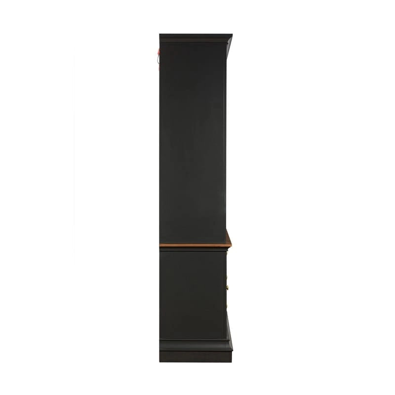 Meuble TV 2 portes anthracite/blanc/bleu/gris – Compatible avec les téléviseurs jusqu'à 65 po