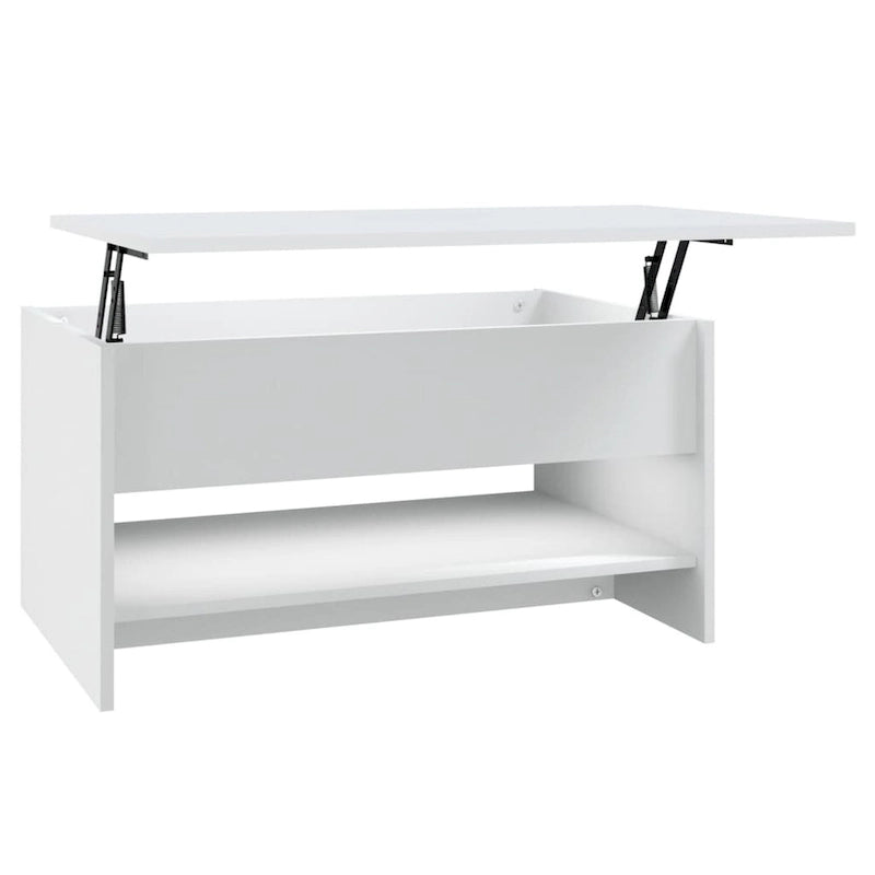 Table basse relevable – Plusieurs coloris, Bois manufacturé, 1 unité