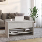 Table basse relevable – Plusieurs coloris, Bois manufacturé, 1 unité