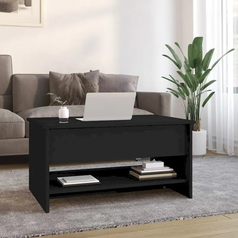 Table basse relevable – Plusieurs coloris, Bois manufacturé, 1 unité