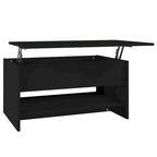 Table basse relevable – Plusieurs coloris, Bois manufacturé, 1 unité