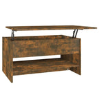 Table basse relevable – Plusieurs coloris, Bois manufacturé, 1 unité