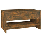 Table basse relevable – Plusieurs coloris, Bois manufacturé, 1 unité