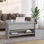 Table basse relevable – Plusieurs coloris, Bois manufacturé, 1 unité
