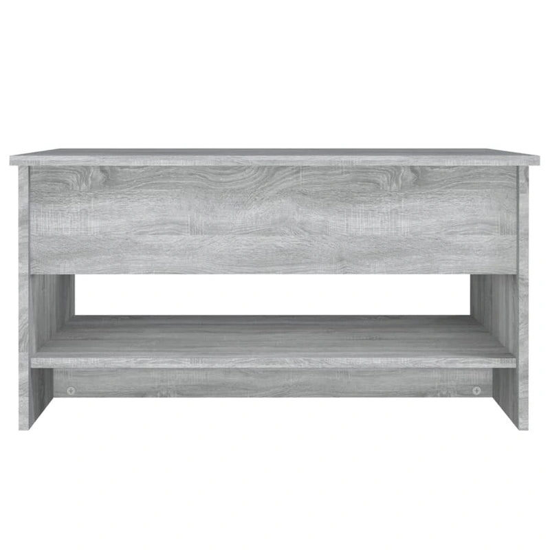 Table basse relevable – Plusieurs coloris, Bois manufacturé, 1 unité