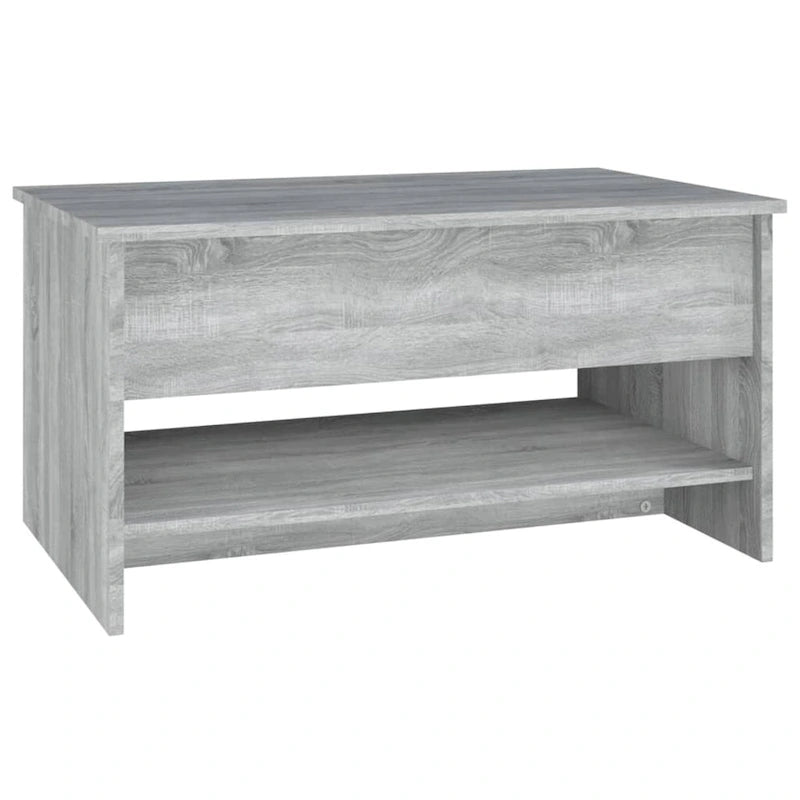 Table basse relevable – Plusieurs coloris, Bois manufacturé, 1 unité