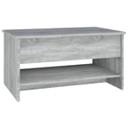 Table basse relevable – Plusieurs coloris, Bois manufacturé, 1 unité