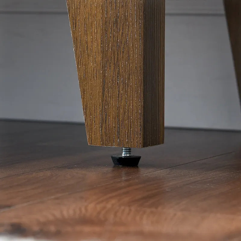 Commode à 6 tiroirs — Noyer Naturel / Chêne / Noir | Assemblage à 2 personnes