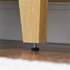 Commode à 6 tiroirs — Noyer Naturel / Chêne / Noir | Assemblage à 2 personnes