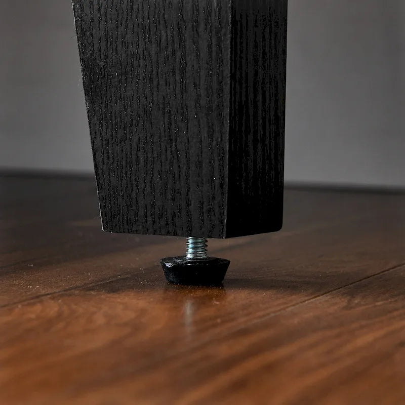 Commode à 6 tiroirs — Noyer Naturel / Chêne / Noir | Assemblage à 2 personnes