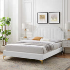 Lit Queen plateforme en velours Gris clair / Rose / Bleu marine / Menthe / Rose poudré / Blanc / Bleu sarcelle / Anthracite – 1 personne