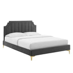 Lit Queen plateforme en velours Gris clair / Rose / Bleu marine / Menthe / Rose poudré / Blanc / Bleu sarcelle / Anthracite – 1 personne