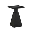 Table d'appoint moderne noire et blanche — Pour 1
