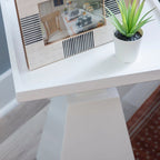 Table d'appoint moderne noire et blanche — Pour 1