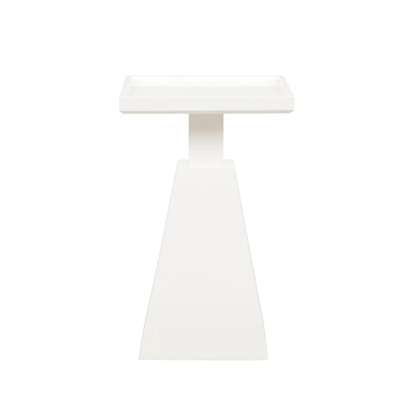Table d'appoint moderne noire et blanche — Pour 1