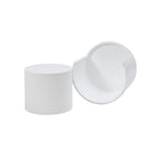 Tables gigognes blanches/noires, lot de 2